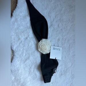 SAME Black and Cream Bikini